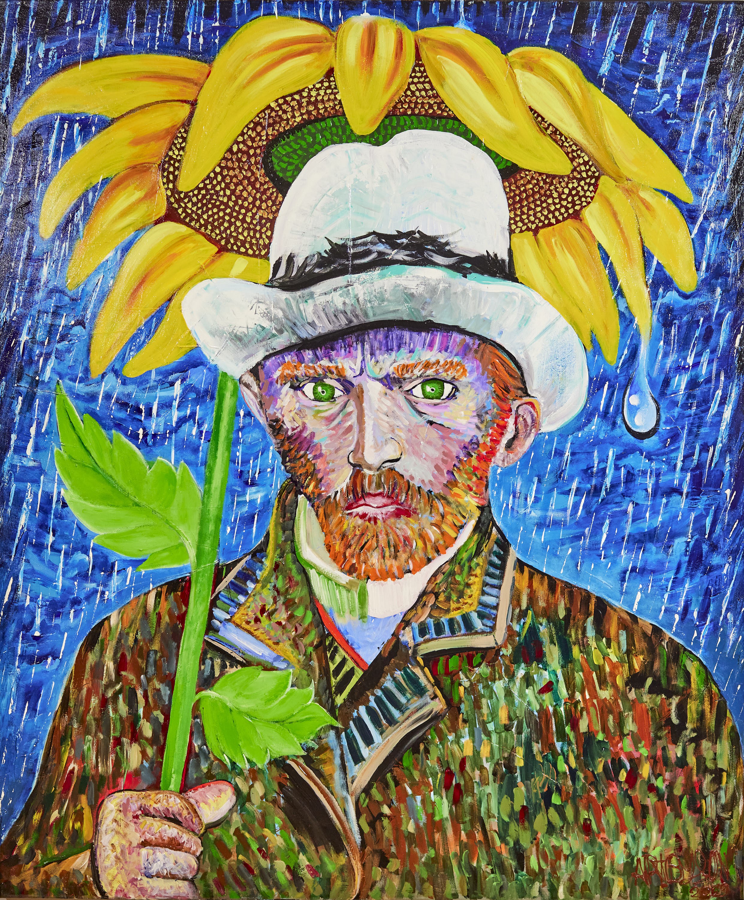 Art By Son, Van gogh sunsflower Art By Son, Van gogh sunsflower