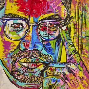 Painting, Malcolm X, Art By Son