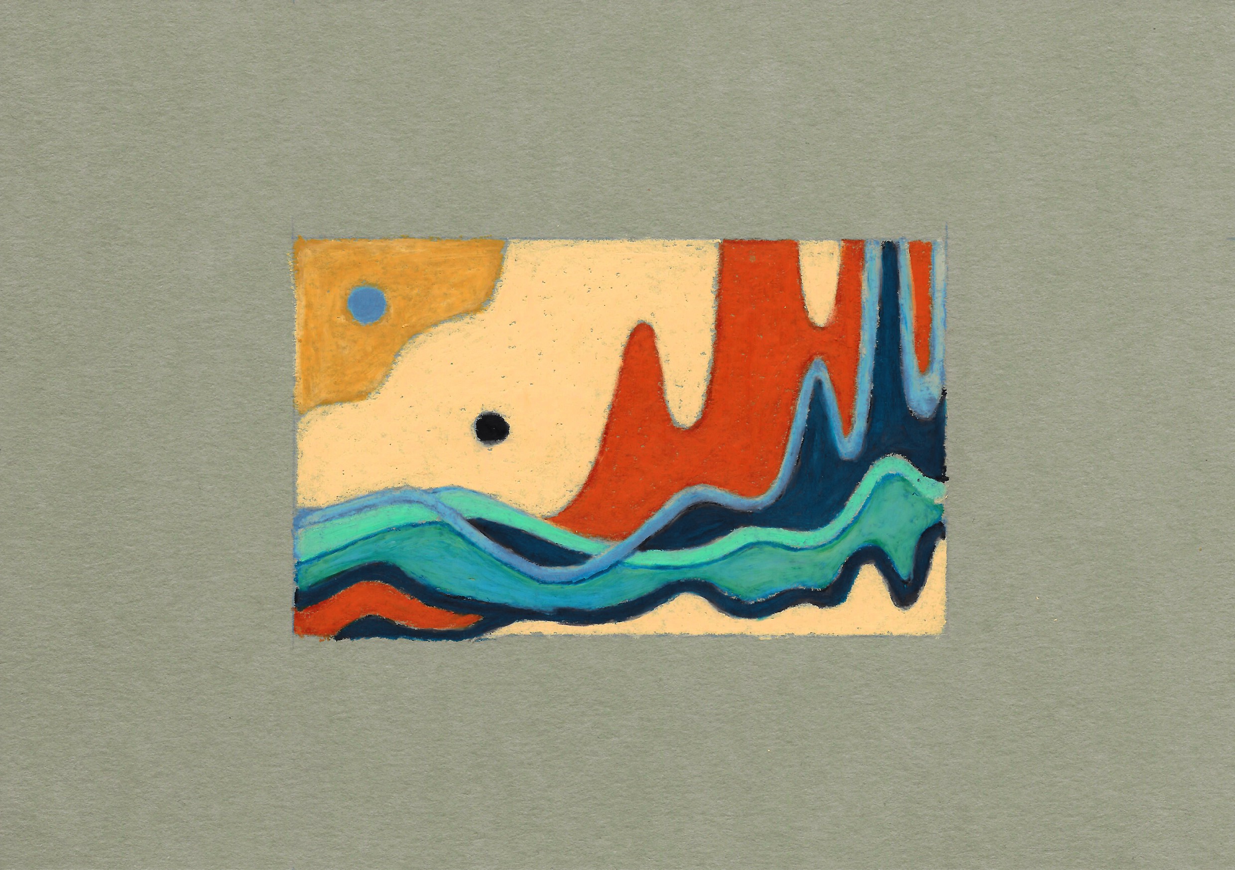 Aurélie Trabaud, Abstract landscape N°1 Aurélie Trabaud, Abstract landscape N°1