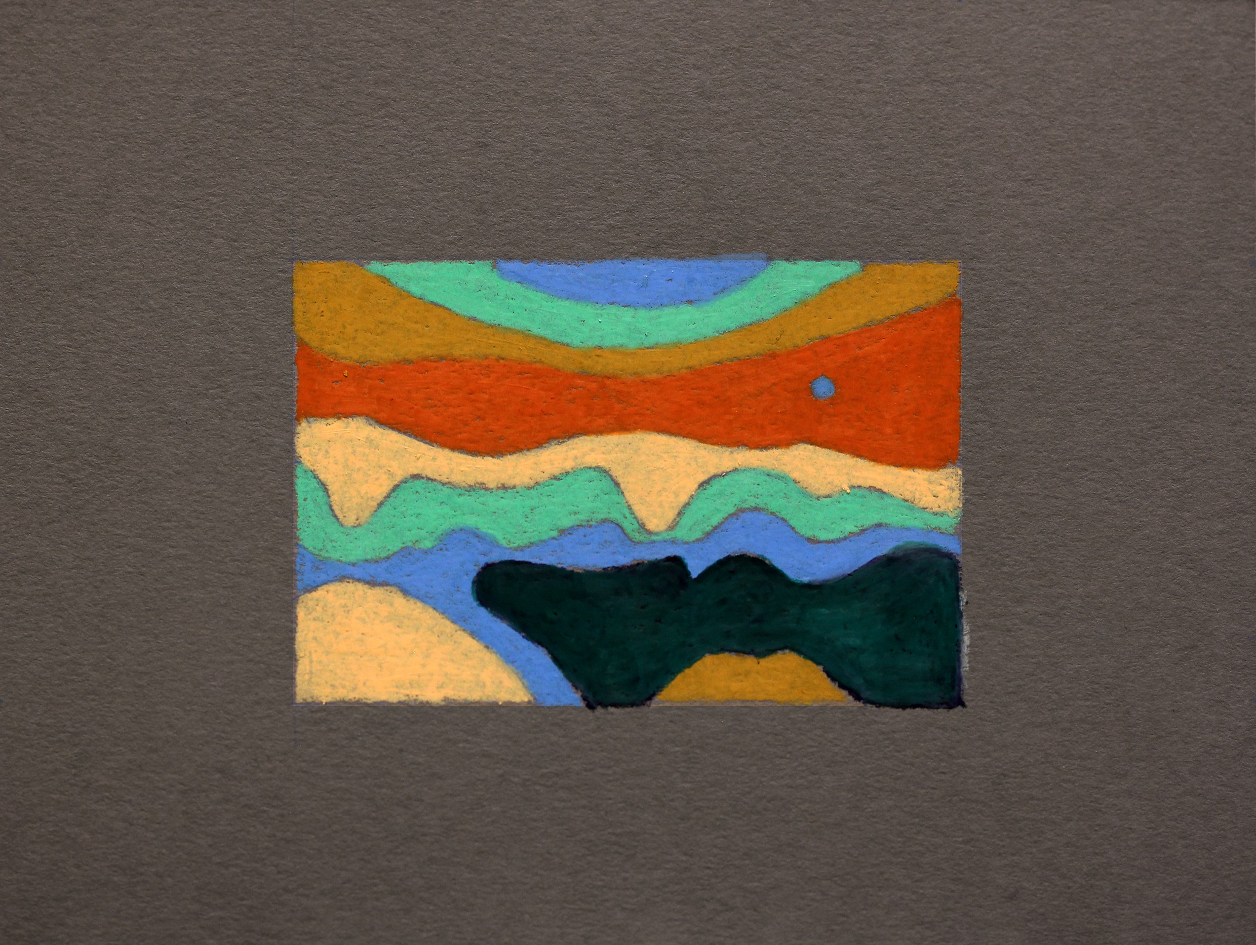 Aurélie Trabaud, Abstract landscape N°4 Aurélie Trabaud, Abstract landscape N°4