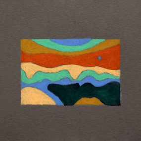 Zeichnungen, Abstract landscape N°4, Aurélie Trabaud