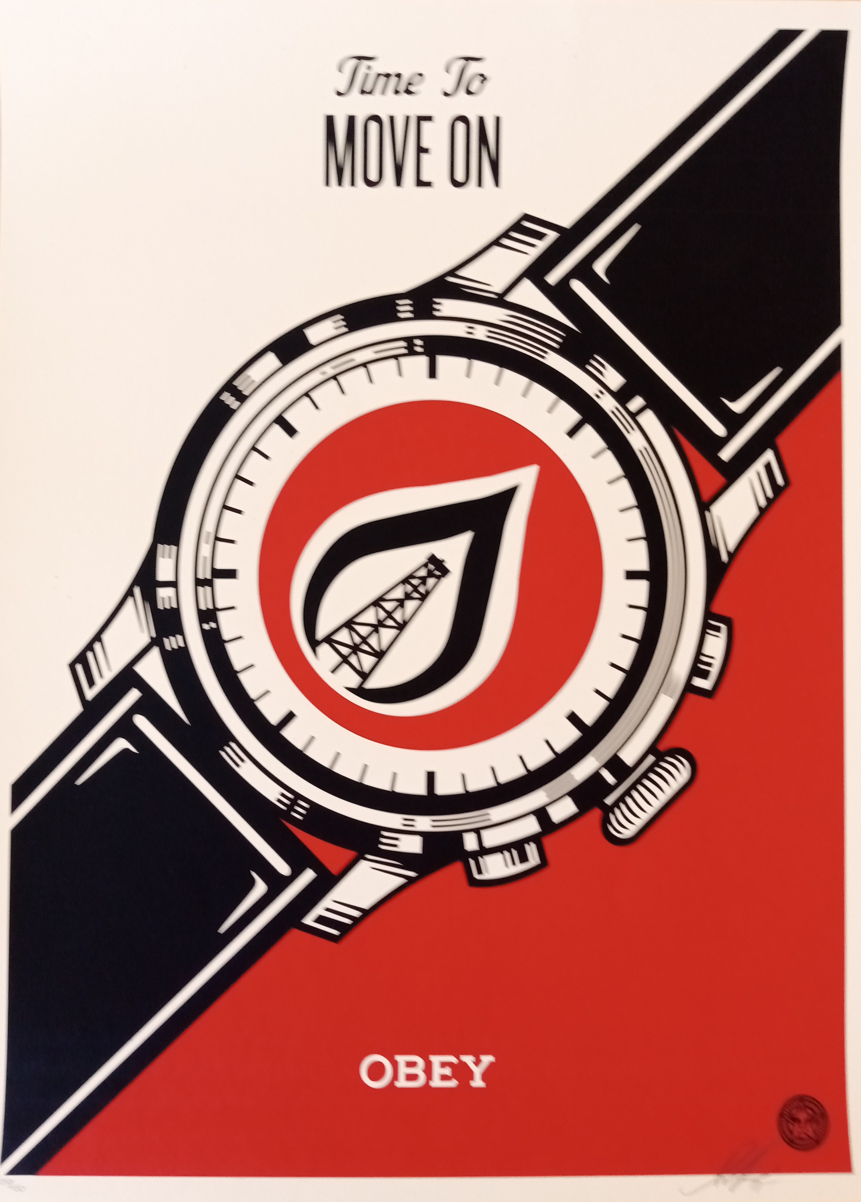 Shepard Fairey (Obey), Time to move on Shepard Fairey (Obey), Time to move on