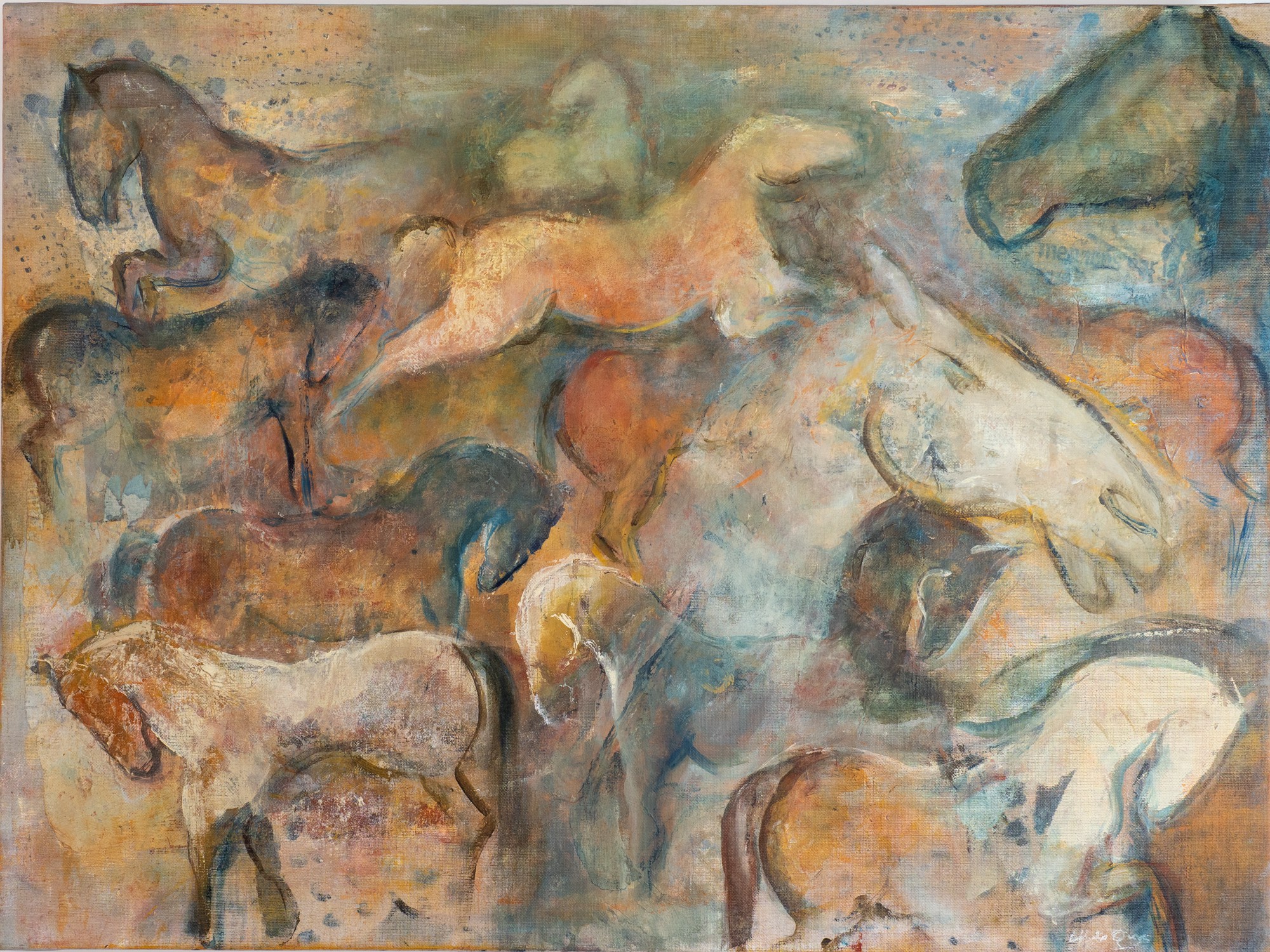 Clotilde Hulin-Quarez, Lascaux s'eveille Clotilde Hulin-Quarez, Lascaux s'eveille