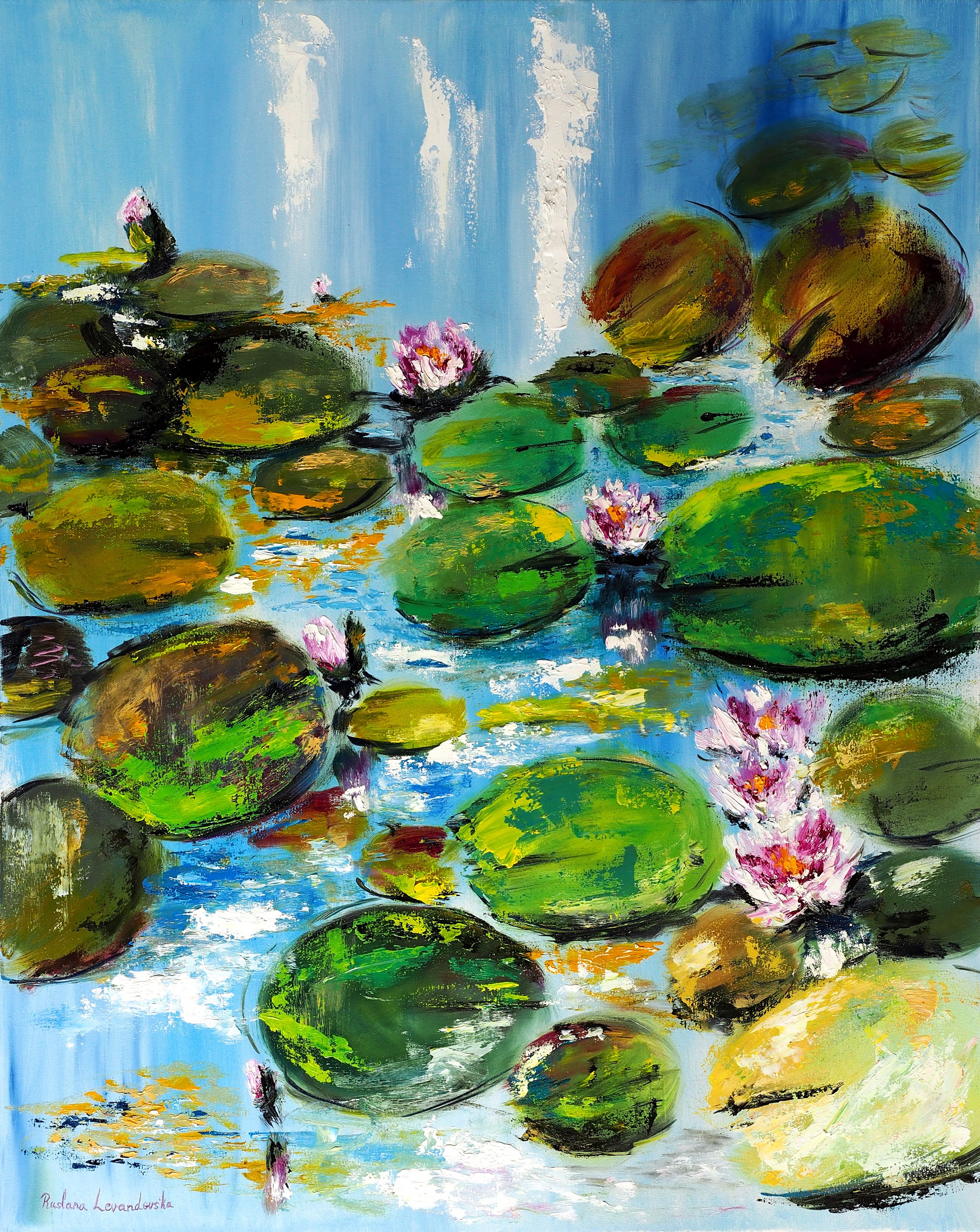 Ruslana Levandovska, Water Lily Pond Ruslana Levandovska, Water Lily Pond