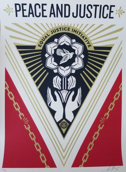 Print, Peace and justice summit, Shepard Fairey (Obey)