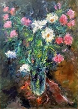 Gemälde, Wildflowers, Alexandra Laskina
