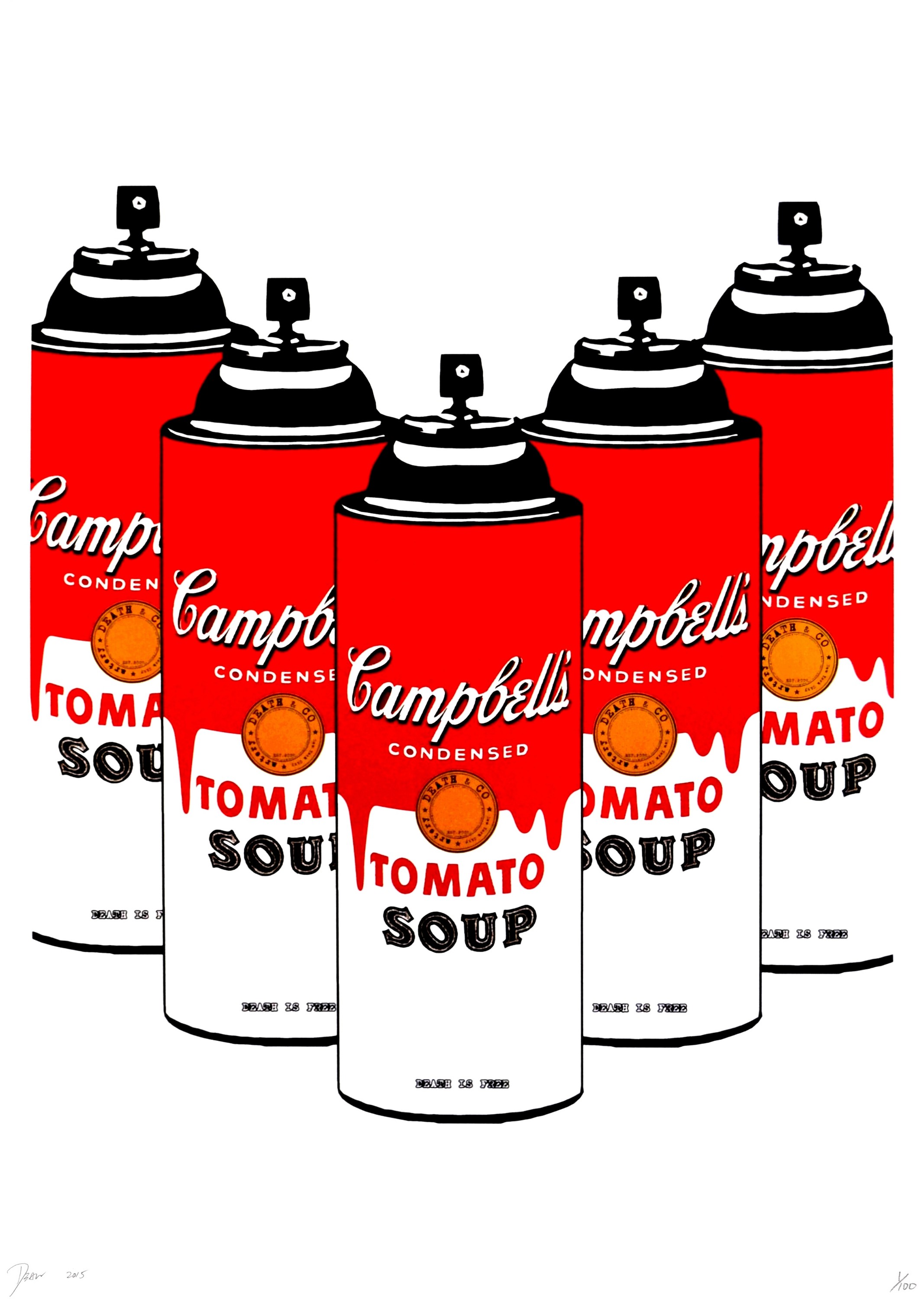Death NYC, 5 Tomato Soup Spray Red Death NYC, 5 Tomato Soup Spray Red