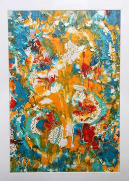 Peinture, Happy Garden, Vera Podkoritova