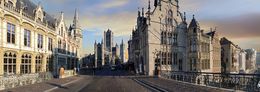 The center of the city of Ghent - Belgium, Jean Pierre De Neef