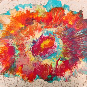 Gemälde, Birth of a new age 2, Vera Podkoritova