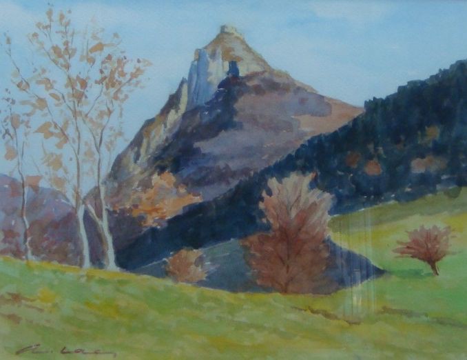 André Lac, Chateau Cathare de Montsegur André Lac, Chateau Cathare de Montsegur