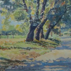 Gemälde, Promenade en Lozere, André Lac
