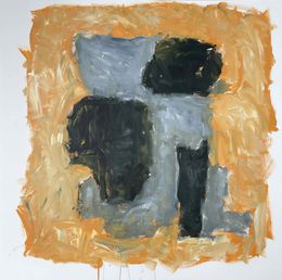 Unshackle, Contemporary Minimalist Abstract Painting, Guy Lyman