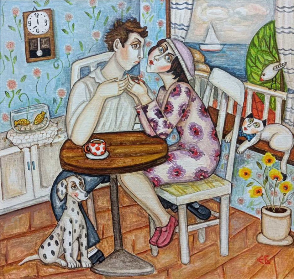 Emanuela Bayrakova, Morning coffee Emanuela Bayrakova, Morning coffee