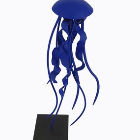 Sculpture, Jellyfish Dark Blue Small, Olivier Coisne