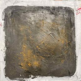 "Paladin" - Contemporary Multimedia Abstract Painting, Guy Lyman