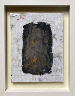 Paladin #2, Framed Contemporary Multimedia Abstract Painting, Guy Lyman