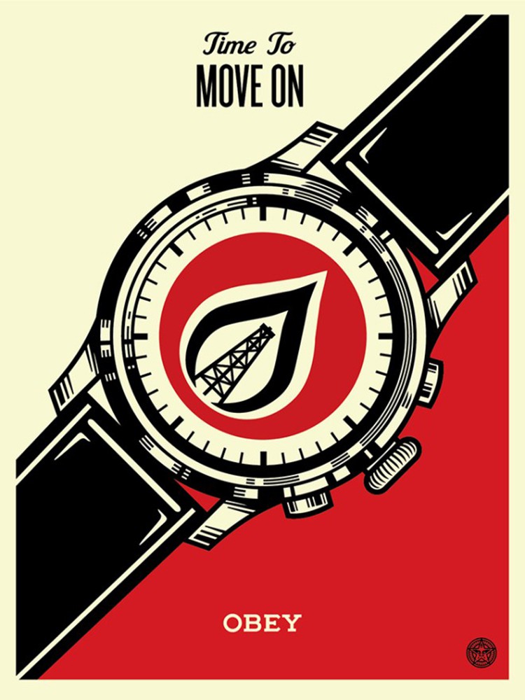 Shepard Fairey (Obey), Time to move on Shepard Fairey (Obey), Time to move on