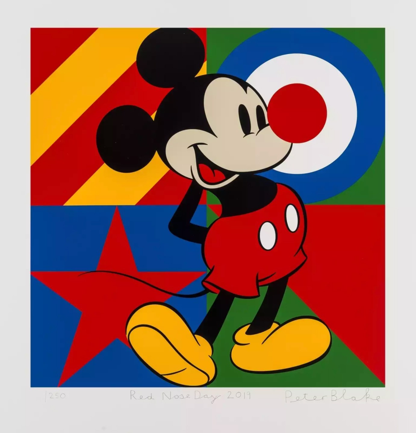Peter Blake, Disney (Red Nose Day) Peter Blake, Disney (Red Nose Day)