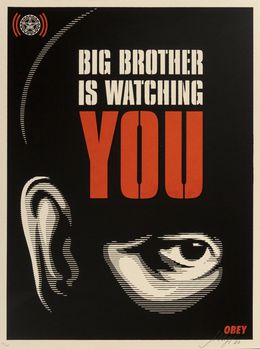 Big Brother is Watching, Shepard Fairey (Obey)