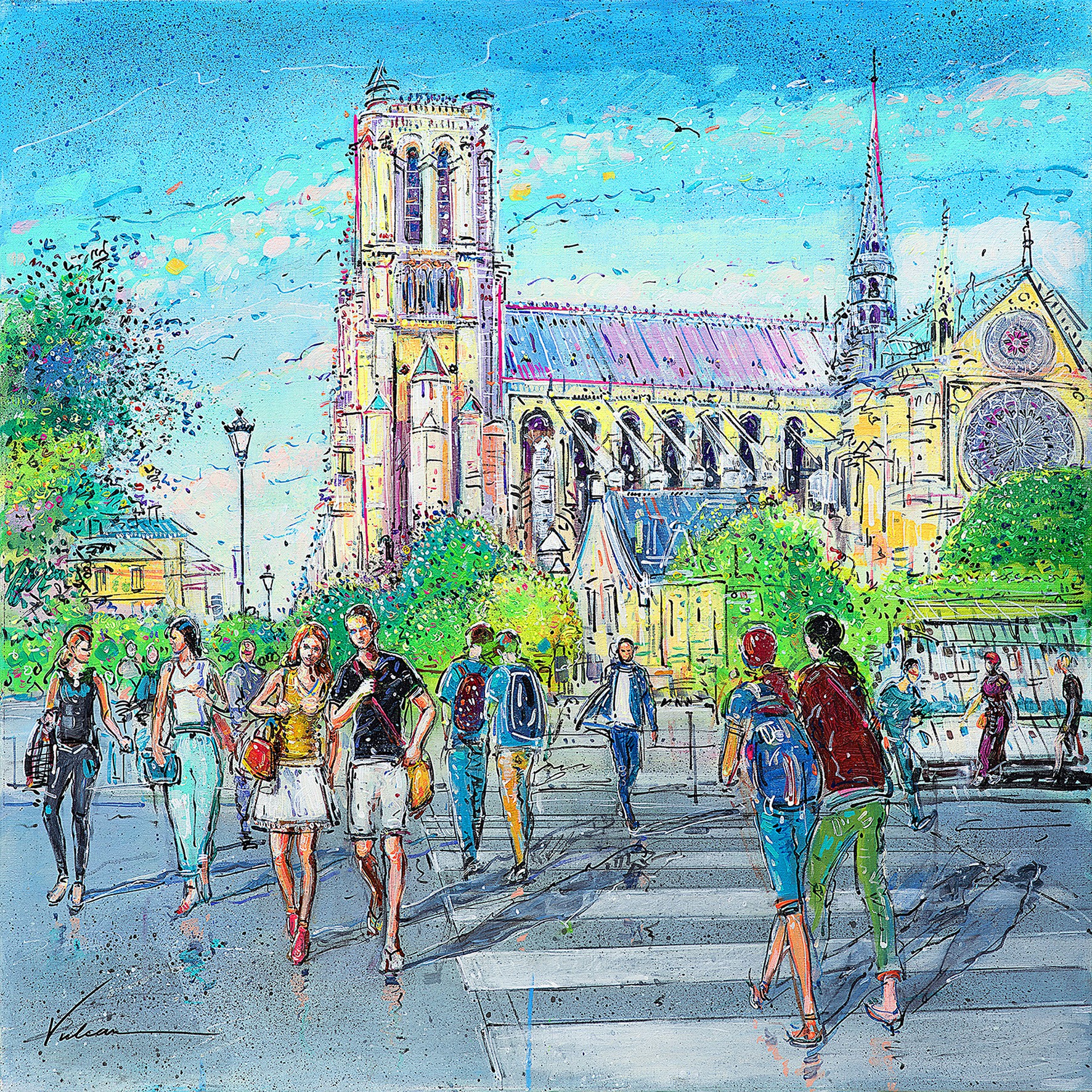Raluca Vulcan, Été à Notre-Dame Raluca Vulcan, Été à Notre-Dame