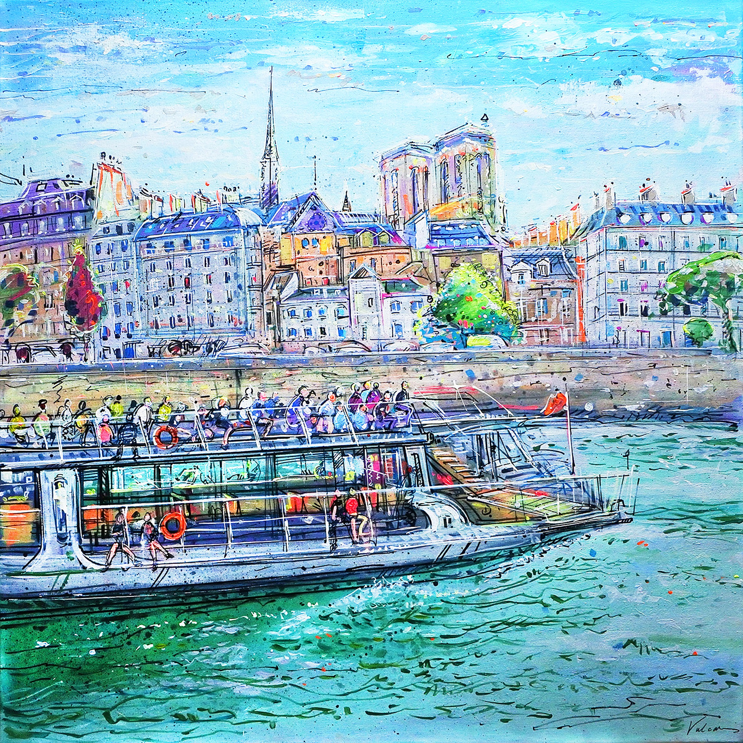Raluca Vulcan, Seine Parisienne Raluca Vulcan, Seine Parisienne