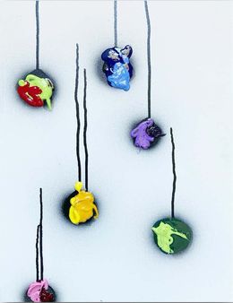 Manna (Contemporary Abstract Painting), Guy Lyman