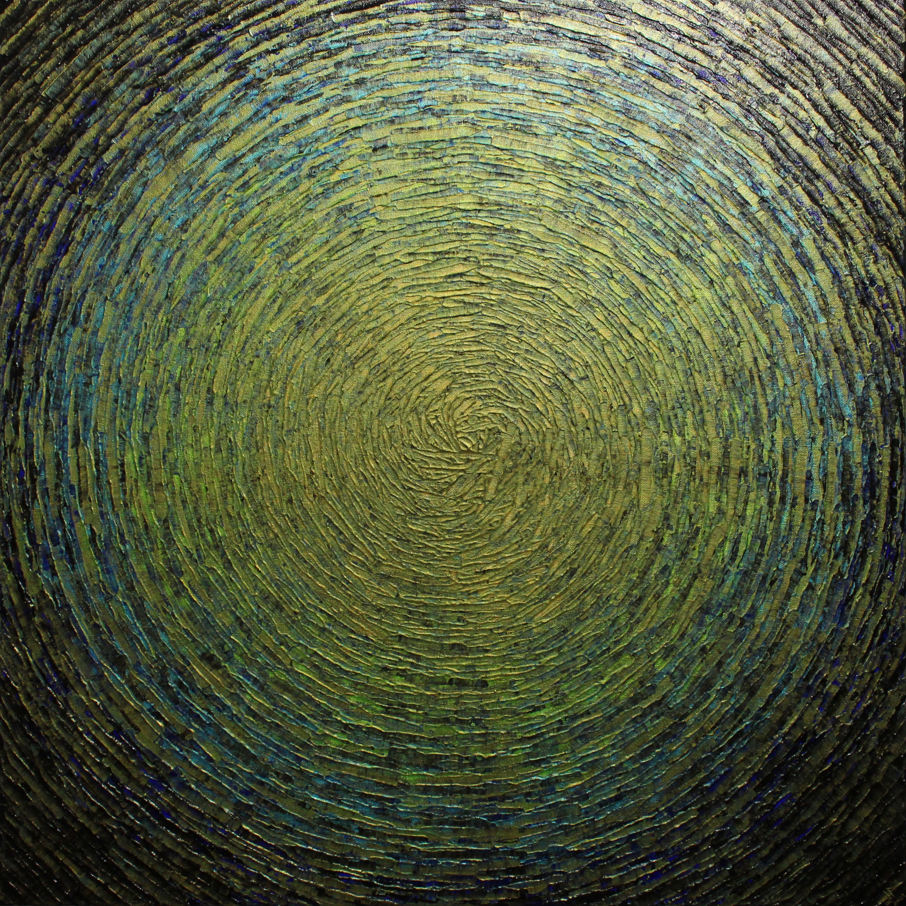 Jonathan Pradillon, Éclat or vert bleu iridescent Jonathan Pradillon, Éclat or vert bleu iridescent