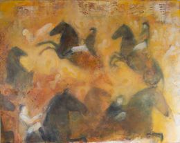 Peinture, Jaleos ou paleo, Clotilde Hulin-Quarez