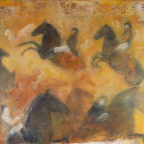 Gemälde, Jaleos ou paleo, Clotilde Hulin-Quarez