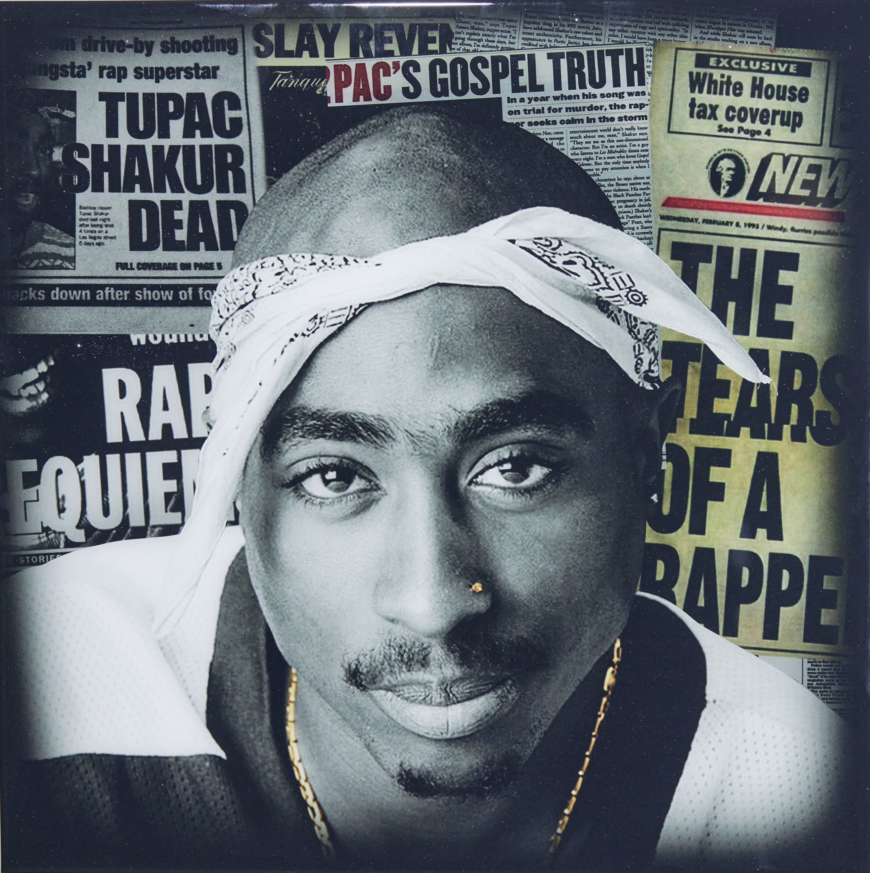 Ghost Art, Tupac Ghost Art, Tupac