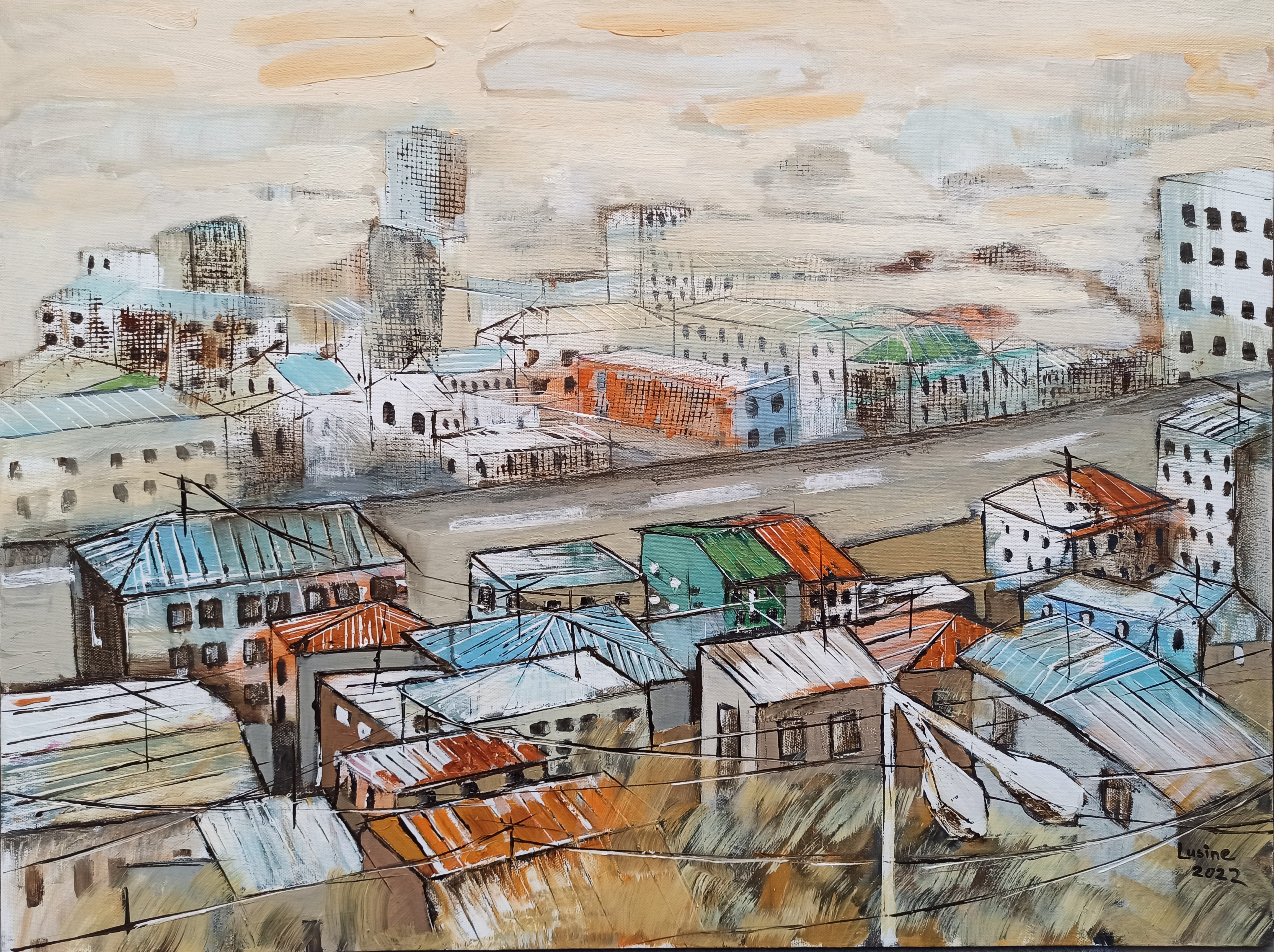 Lusine Abrahamyan, City View Lusine Abrahamyan, City View