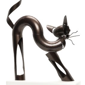 Escultura, Copper Cat, Georgi Velikov