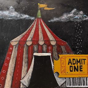 Gemälde, Empty Circus, Nina Narimanishvili