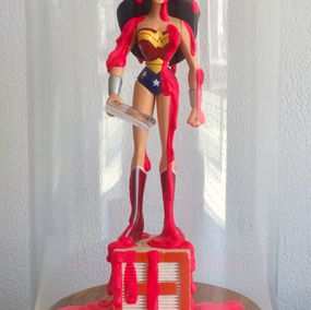Skulpturen, Comical Wonder Woman, Pys