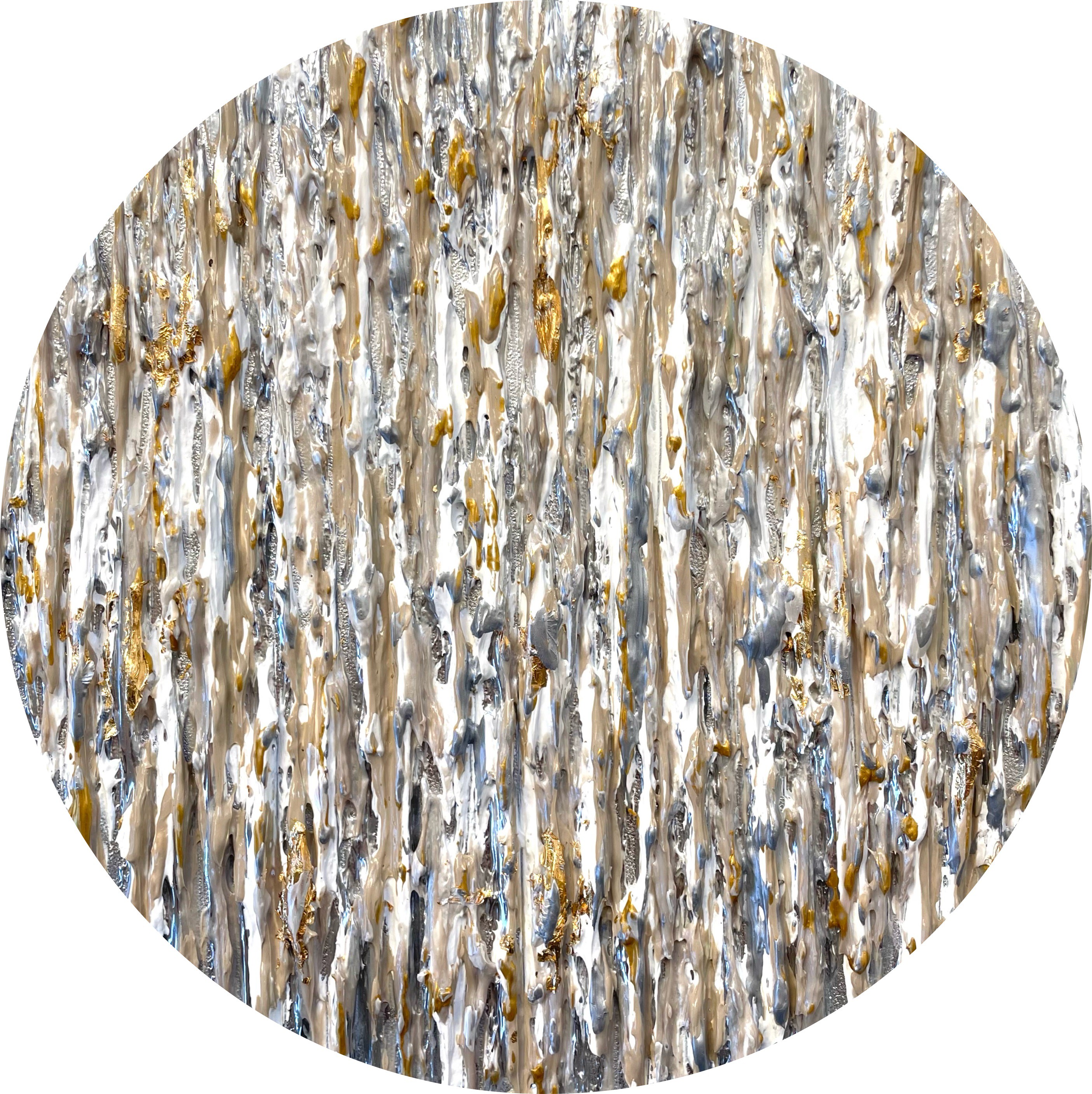 Daniela Pasqualini, Ode - Round Painting Daniela Pasqualini, Ode - Round Painting