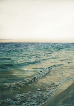 Painting, Morning sea, Sergey Lutsenko