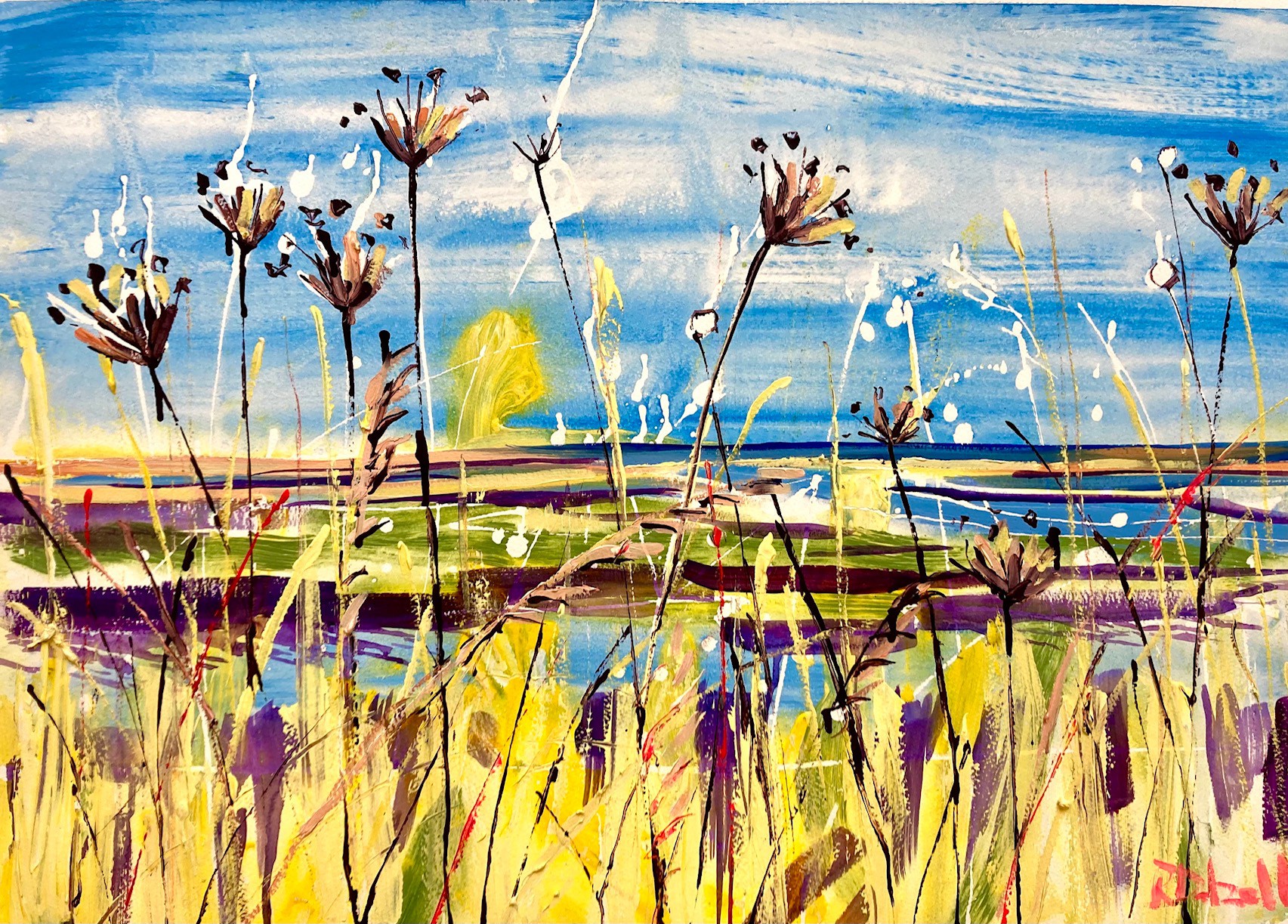 Rachael Dalzell, Beyond the beaches dunes of sand Rachael Dalzell, Beyond the beaches dunes of sand