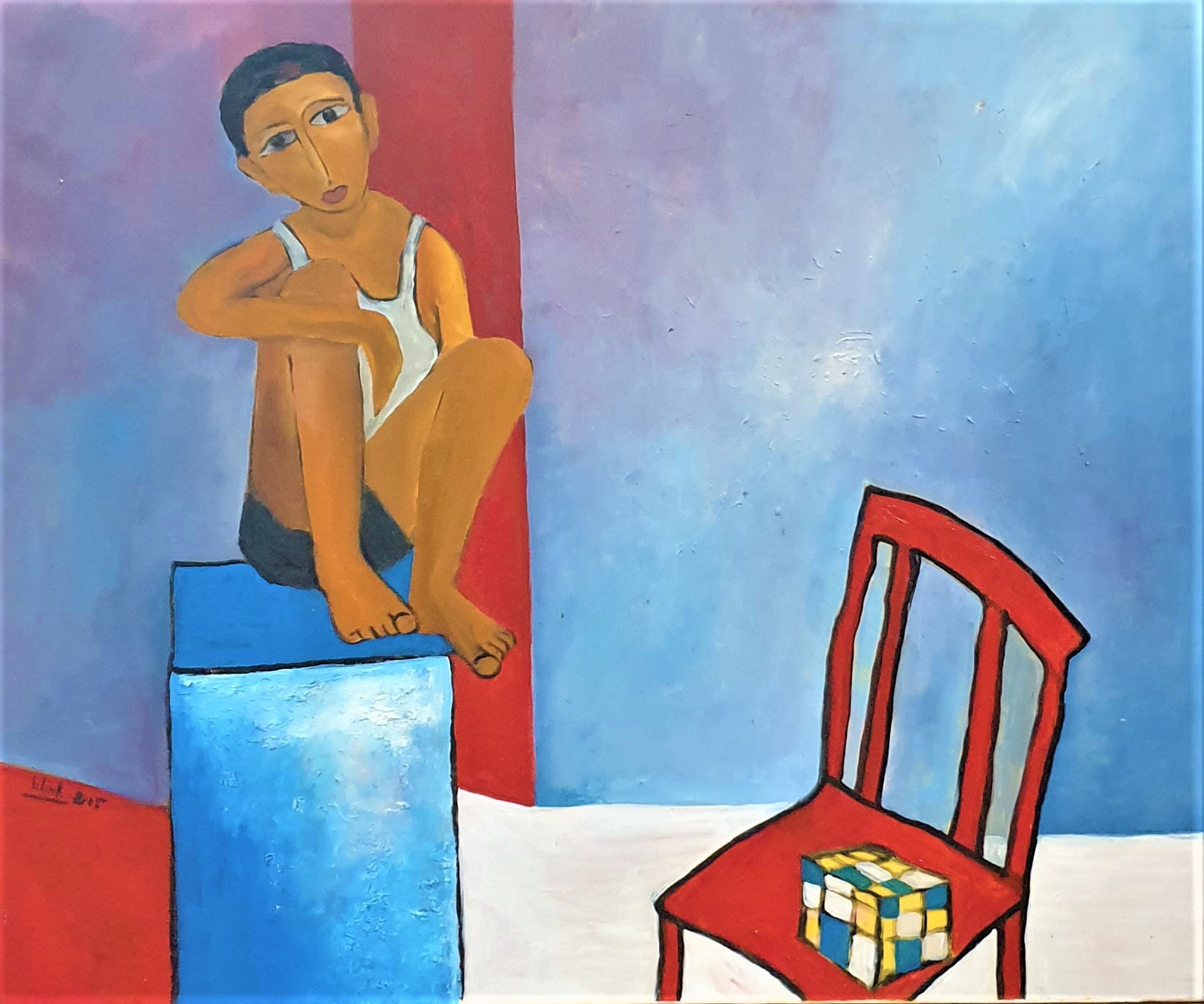 Le Hai Linh, Boy with Dice Le Hai Linh, Boy with Dice