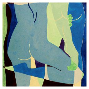 Painting, Nu abstrait N°1, Aurélie Trabaud