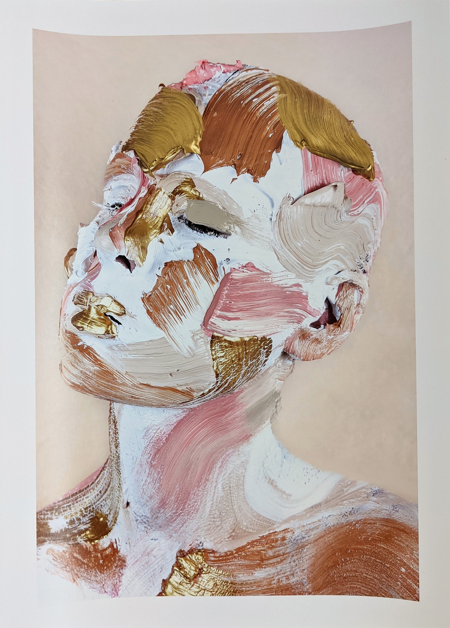 Sophie Derrick, Laid Bare - Nude + Gold #4 Sophie Derrick, Laid Bare - Nude + Gold #4