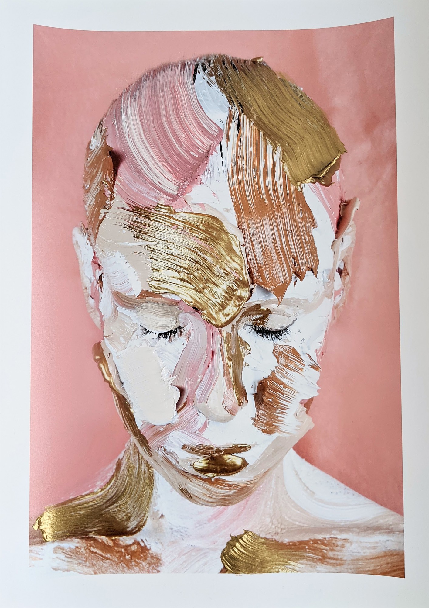 Sophie Derrick, Laid Bare - Peachy Pink + Gold #1 Sophie Derrick, Laid Bare - Peachy Pink + Gold #1