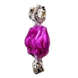 Sculpture, Le Bonbon d'Arson Chrome Rose Candy, Arson