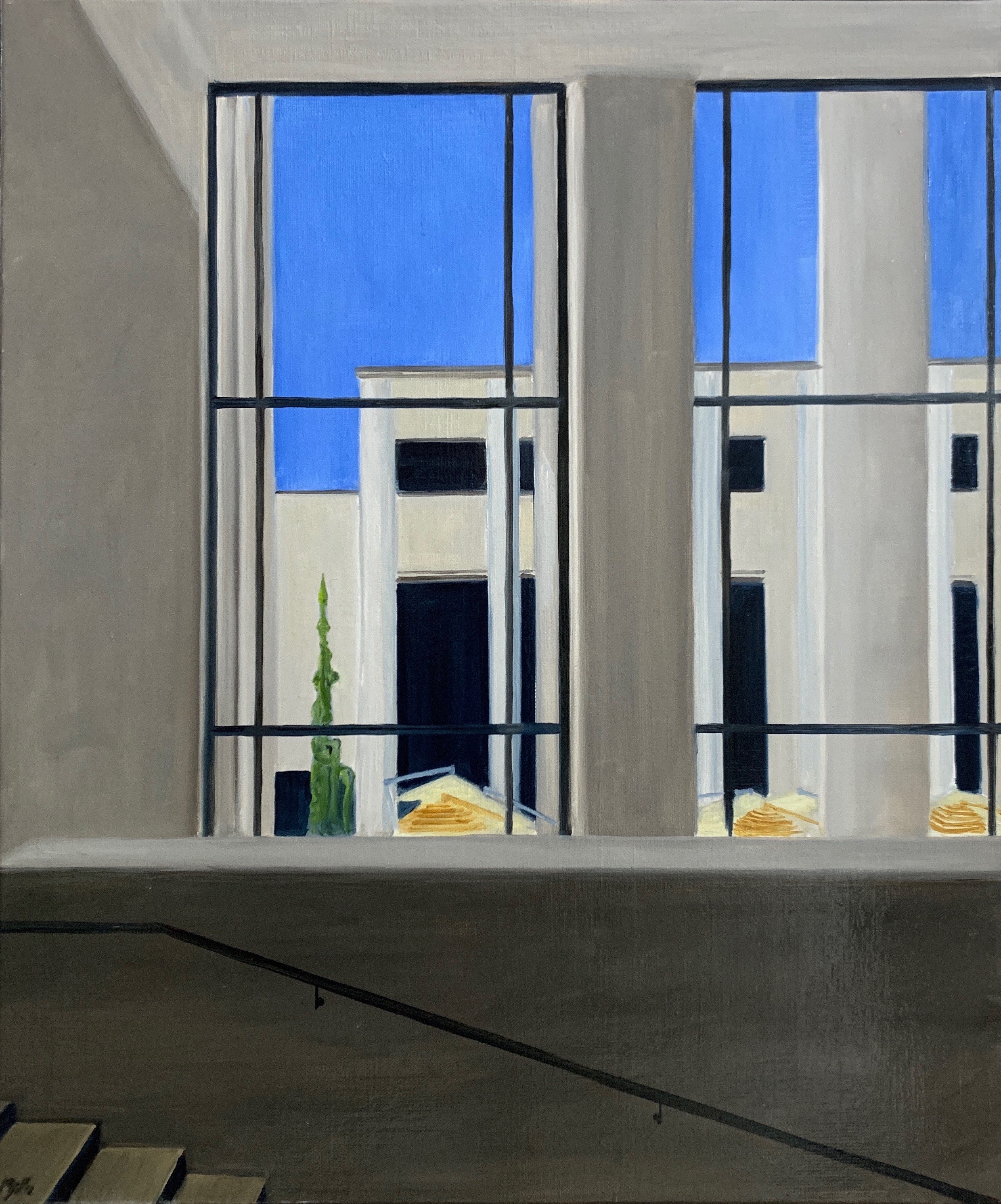 Marie France Garrigues, Vue du Musée d'Art Moderne Marie France Garrigues, Vue du Musée d'Art Moderne
