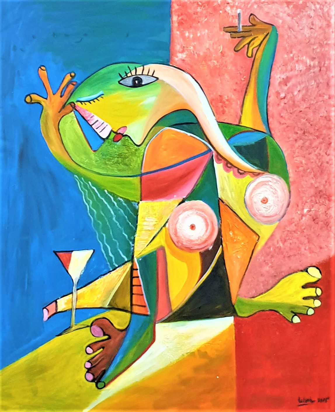 Le Hai Linh, Cubist Woman Le Hai Linh, Cubist Woman