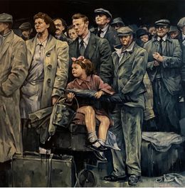 Waiting line, Nathan Chantob