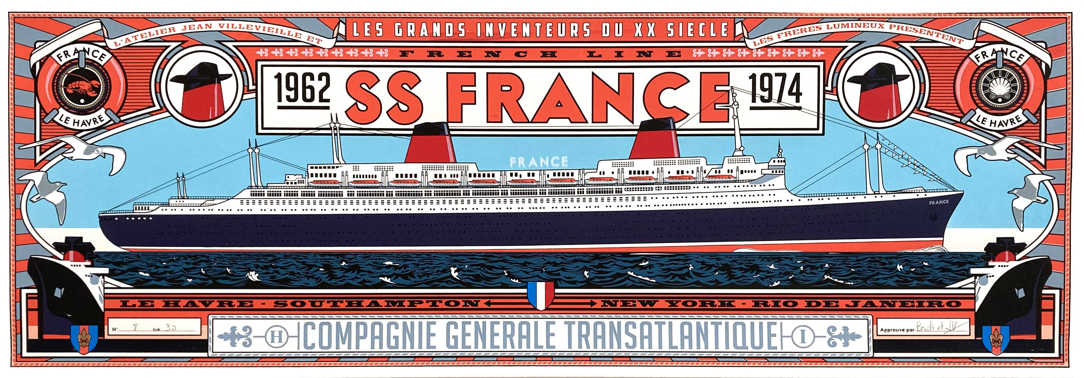 Benito, SS France Benito, SS France