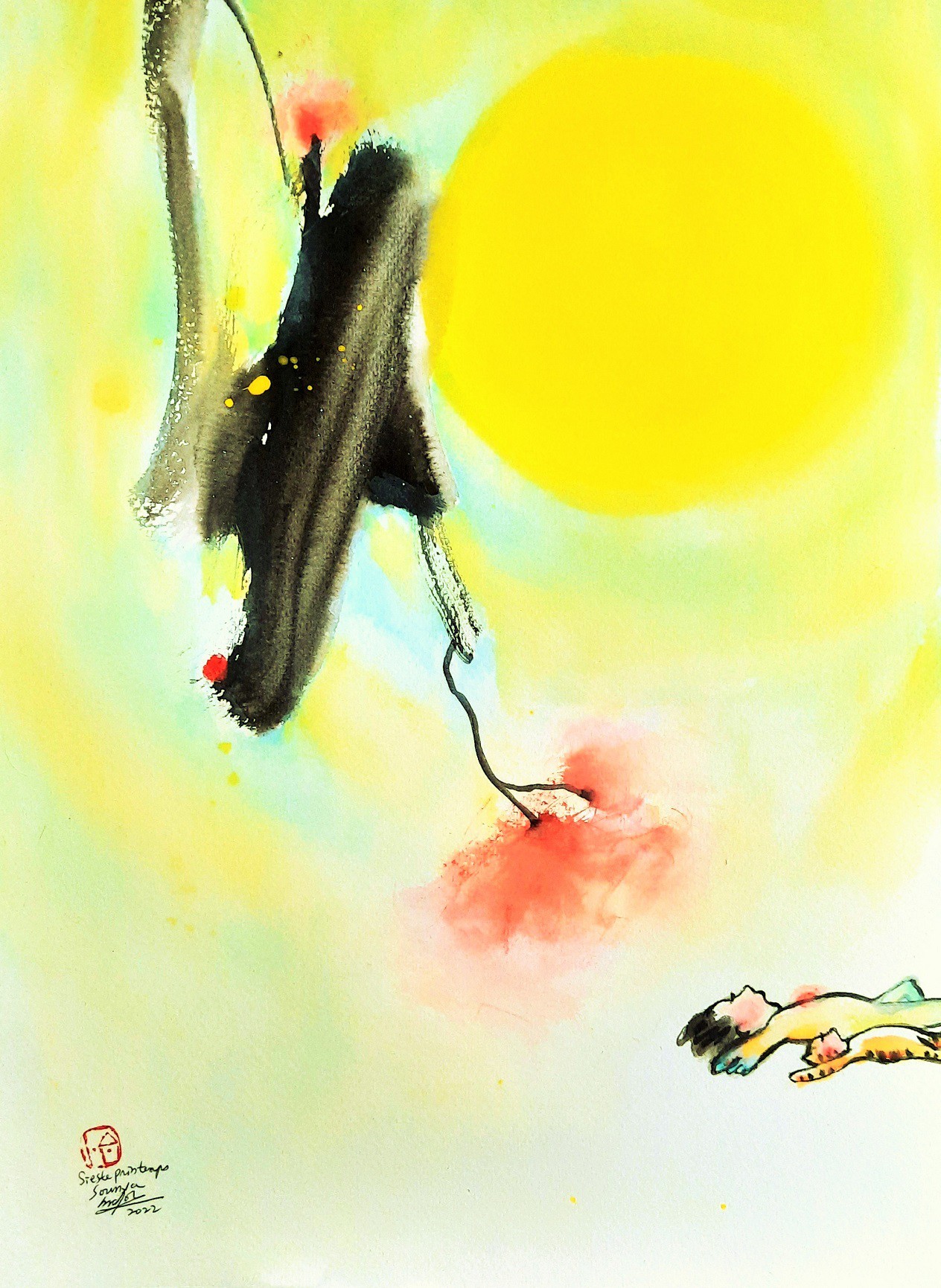 Sounya Whang, Sieste printanière Sounya Whang, Sieste printanière