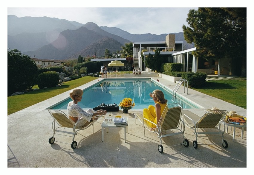 Slim Aarons, Poolside Pairs Slim Aarons, Poolside Pairs