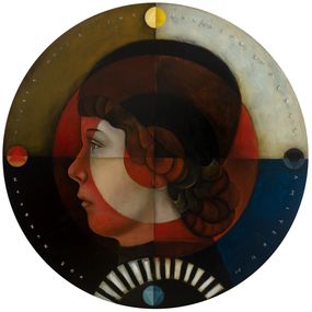 Gemälde, The Stoic's Shield, Michele Mikesell